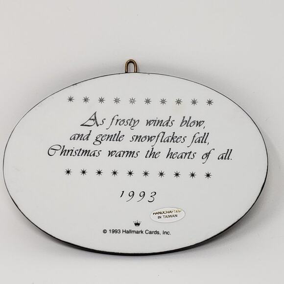 1993 Hallmark Bringing Home The Tree Holiday Christmas Ornament - Picture 4 of 5